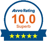 Avvo rating superb badge